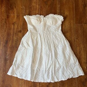 Petal + Pup white sundress, size medium.